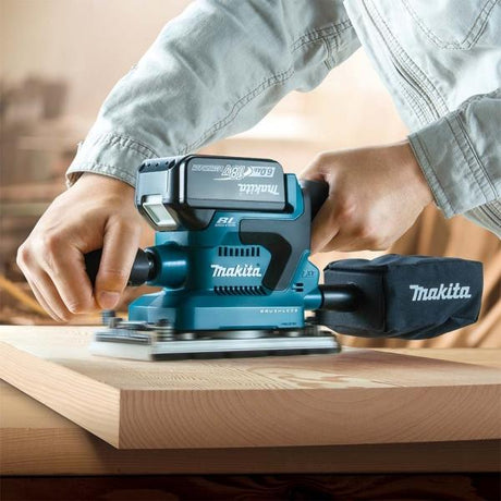 Makita 牧田 DBO380Z 18V 充電式砂紙機 (淨機)-hong-kong
