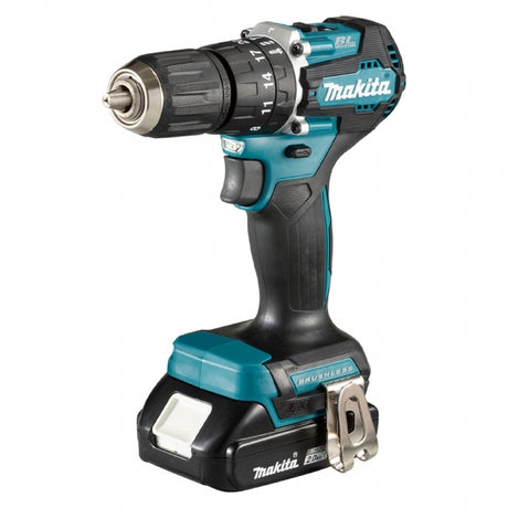 Makita 牧田 DHP487SAE 18V 充電式衝擊電鑽 (2.0Ah套裝)-hong-kong