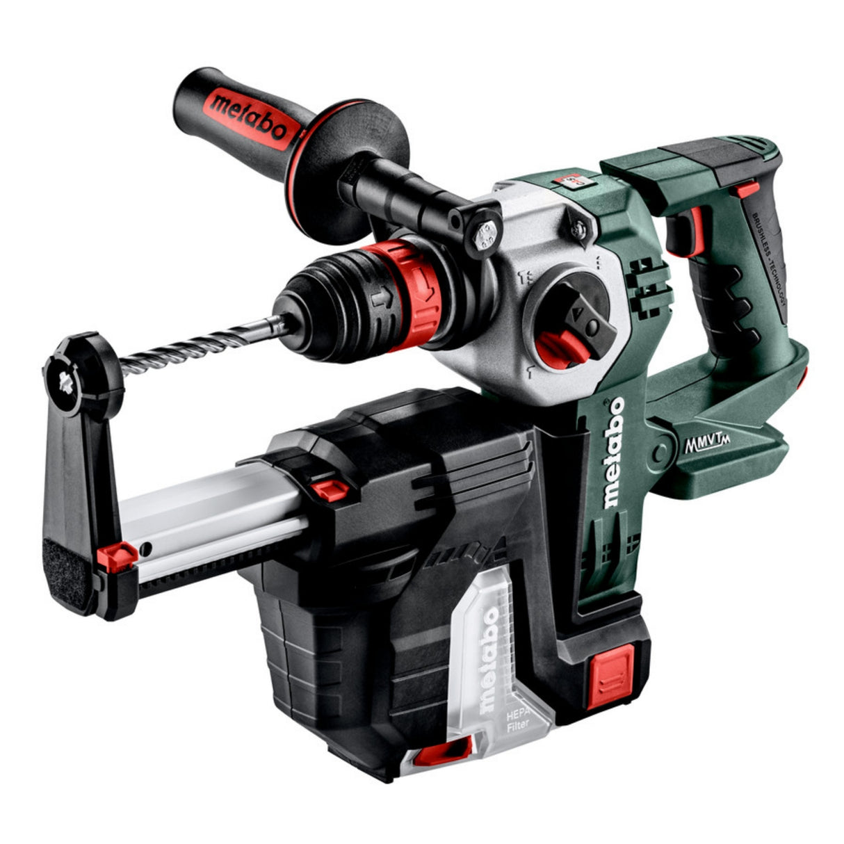 metabo 麥太保 KHA 18 LTX BL 24 Quick 24mm無刷充電式油壓鑽/鑿 (淨機/淨機連除塵器)-hong-kong