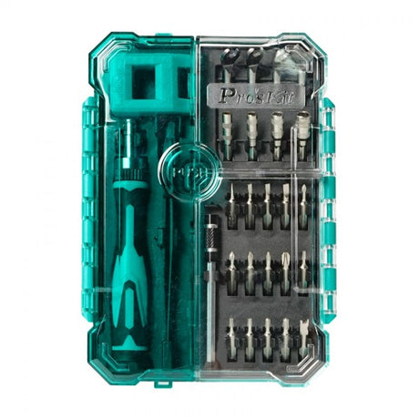 PRO'SKIT 台灣寶工 精密維修螺絲批套裝 SD-9827M【維修精密電子儀器專用】-hong-kong