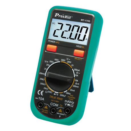 PRO'SKIT 台灣寶工 3 1/2真有效值數位電錶 MT-1705-hong-kong