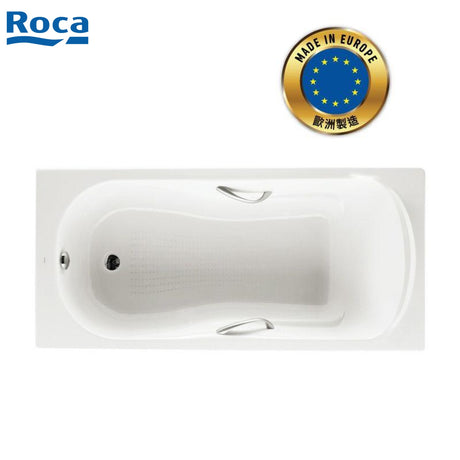 Roca A233170001 Haiti 1400x750x400mm 有扶手鑄鐵浴缸-hong-kong