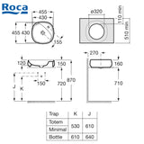 Roca A3270B9630 Beyond 檯上盆-hong-kong