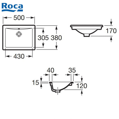Roca Diverta 327114 枱上洗臉盆-hong-kong