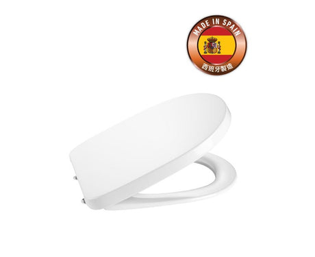 Roca A801B2200B Debba Round SUPRALIT®油壓式廁板 白色-hong-kong