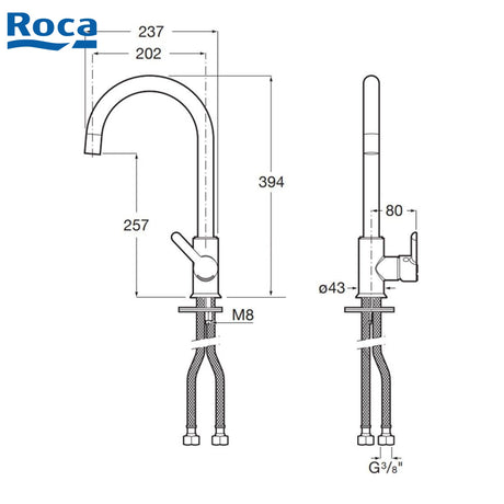 Roca Mencia 5A7409C00 星盆龍頭-hong-kong