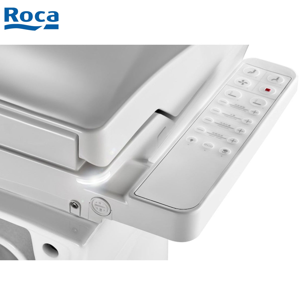 Roca A804020005 Multiclean X 柔方形電子廁板 (尊尚型) 白色 (The Gap 座廁用)-hong-kong