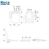 Roca A804036005 RCS Multiclean X 柔方形電子廁板 (時尚型) 白色 (The Gap座廁適用)-hong-kong