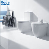 ROCA N-Meridian 自由咀分體座廁配油壓板套裝 341242+342248+8012AC 白色-hong-kong