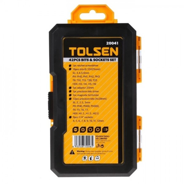 東森牌 - TOLSEN 20041# 套裝卜士工具 (香港行貨)-hong-kong