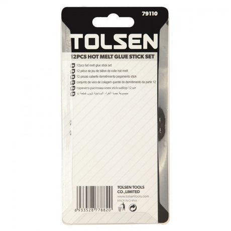 東森牌 - TOLSEN 79110# 熱熔膠條 12支裝 (11.2 x 100mm)-hong-kong