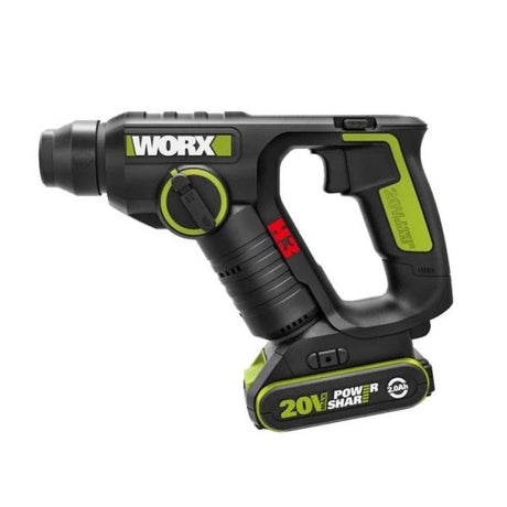 Worx 威克士 20V無碳刷鋰電兩用電錘(輕裝) WU380S-hong-kong